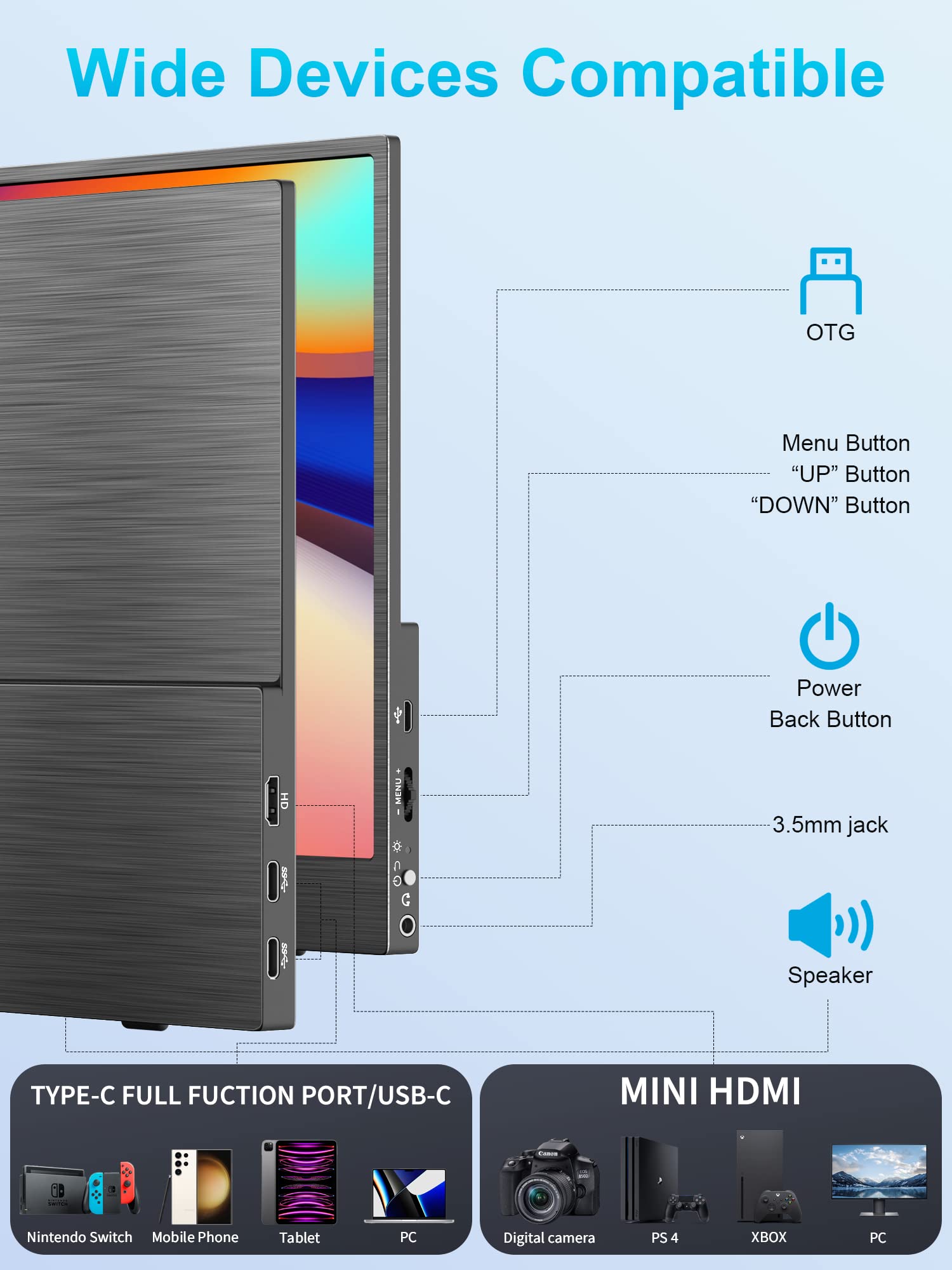 MAGICRAVEN 4K Portable Monitor - Stunning Visuals on the Go