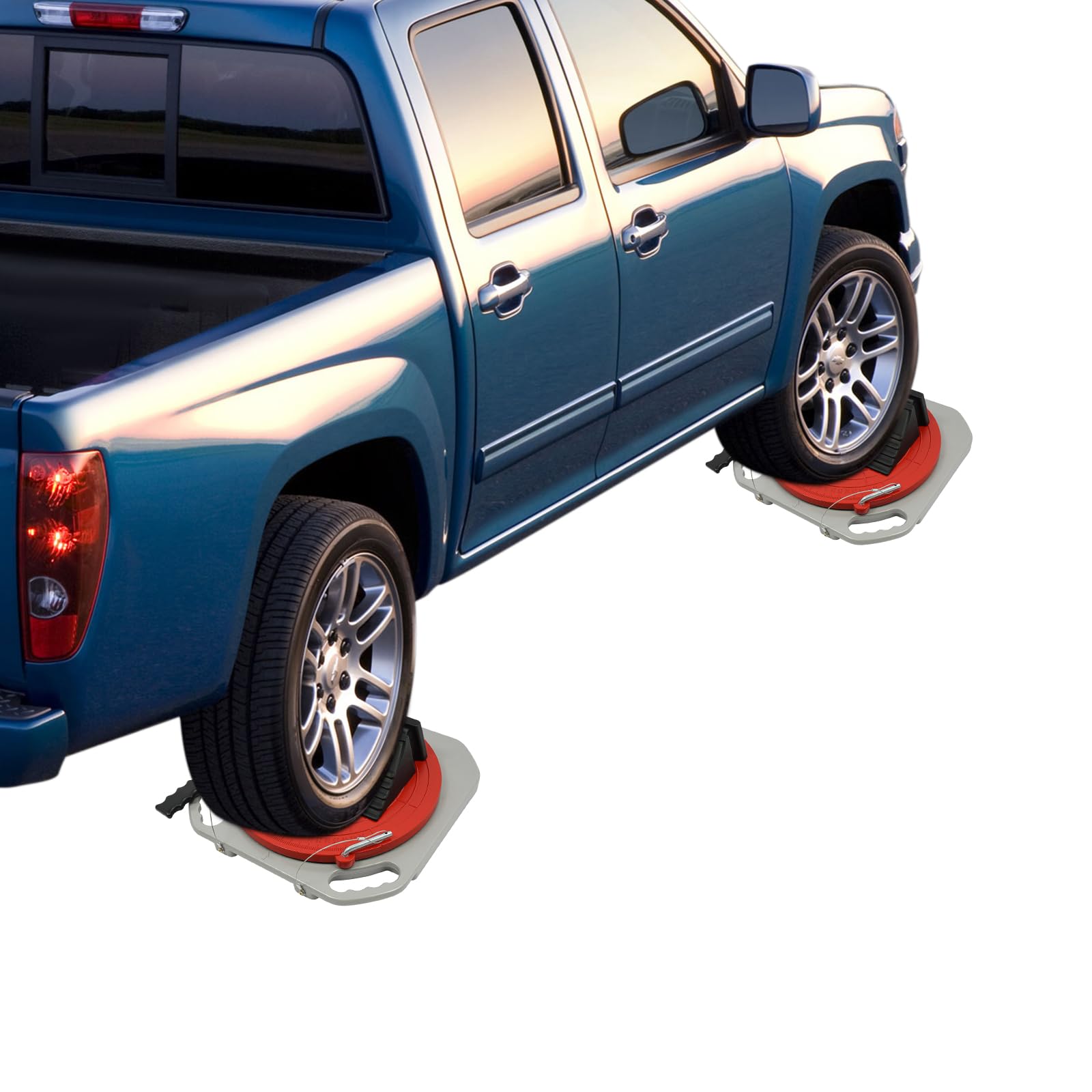 Plato giratorio de alineación de ruedas, un par de dispositivos de ajuste de carril para coche, giratorio 360°, capacidad de 4 toneladas, accesorios para herramientas completas de alineación y
