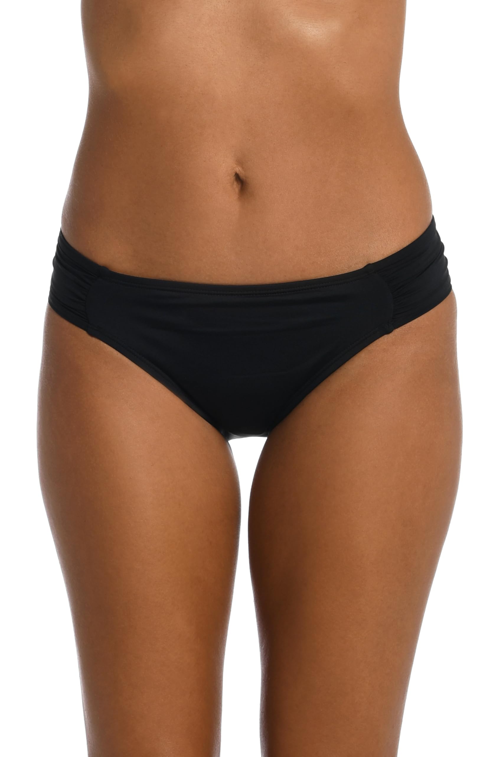 la blanca Women's Island Goddess Side Shirred Hipster Bikini Bottom-picture-52