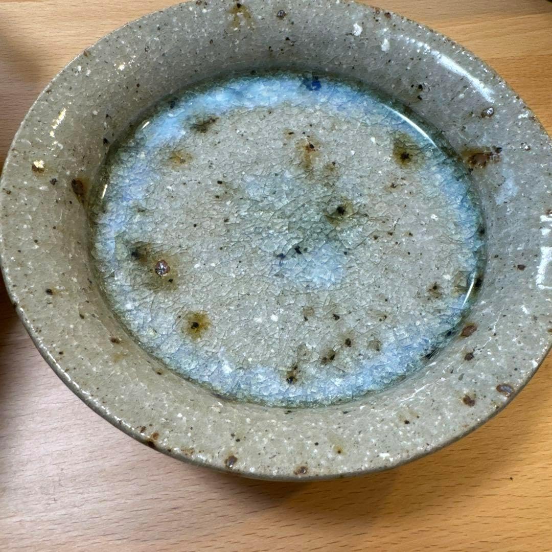 宮城陶器　青磁釉　高台付皿 宮城陶器 高台 青磁釉 宮城陶器 青磁釉 高台付皿 宮城陶器 宮城正幸