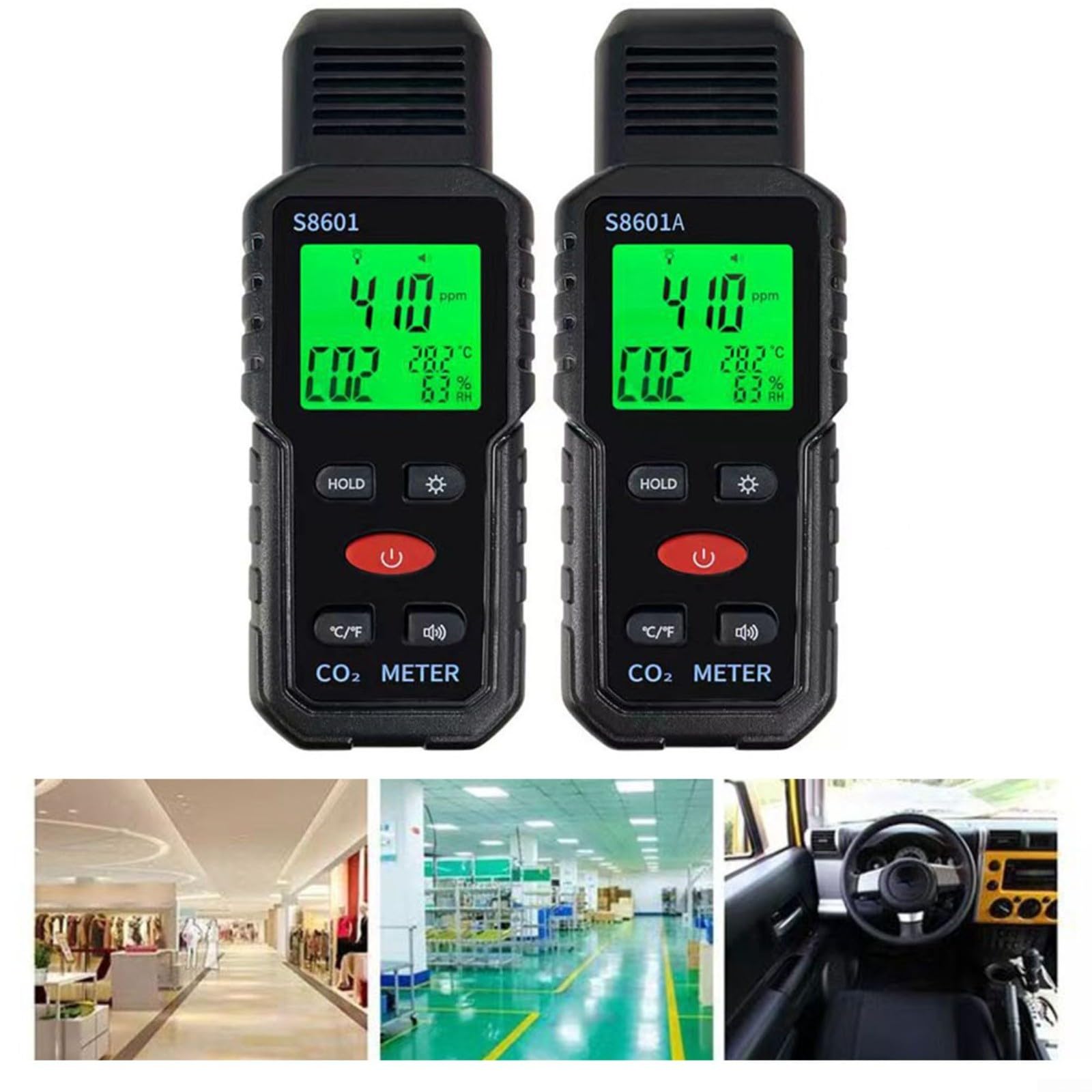 Misuratore di temperatura e umidità 3 in 1