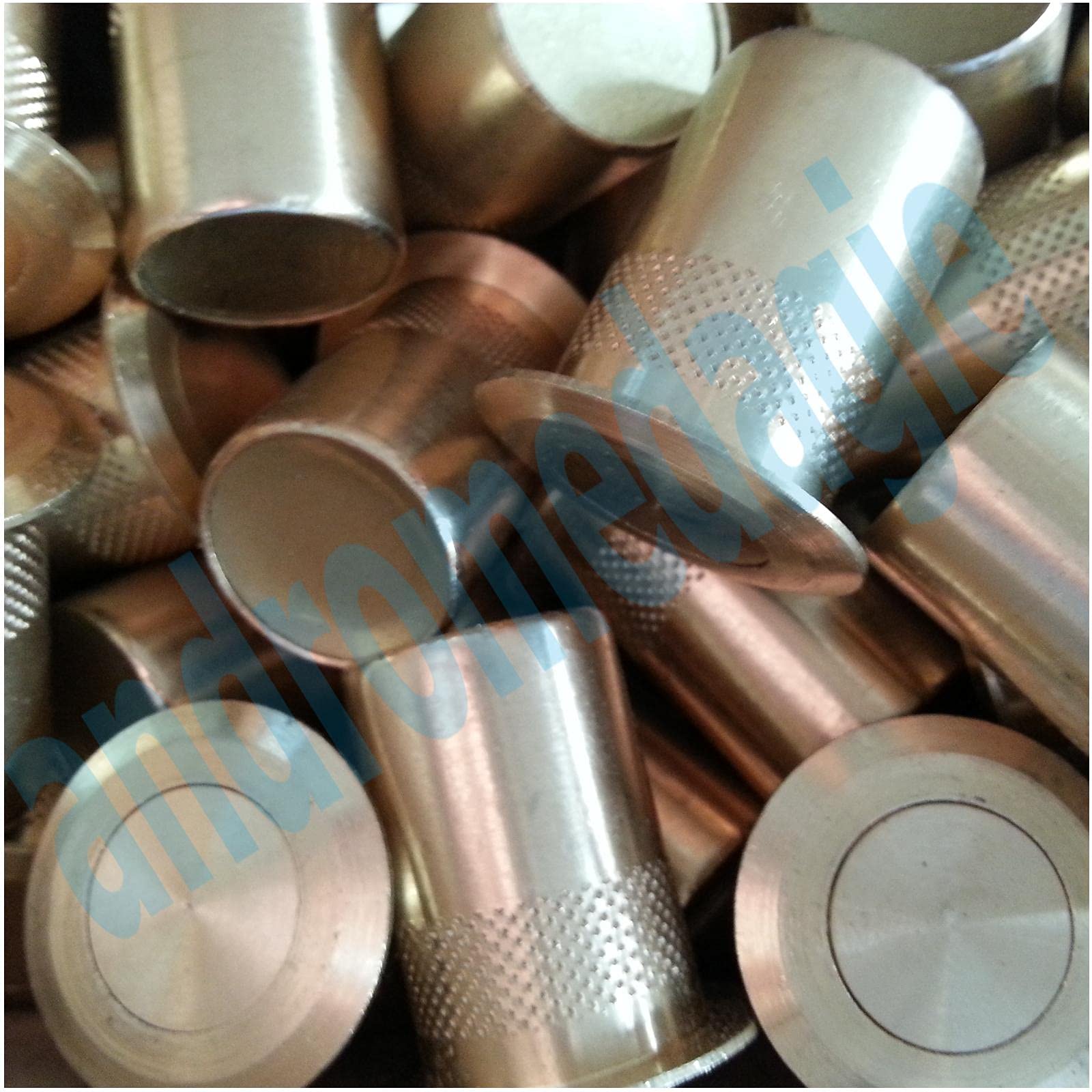 POZZETTO OTTONE A MOLLA MM.16 PZ.6