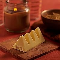 Vista 6 de TOBLERONE Barra de chocolate blanco con turrón de miel y almendras, chocolate a granel, 20 barras de 3.52 onzas