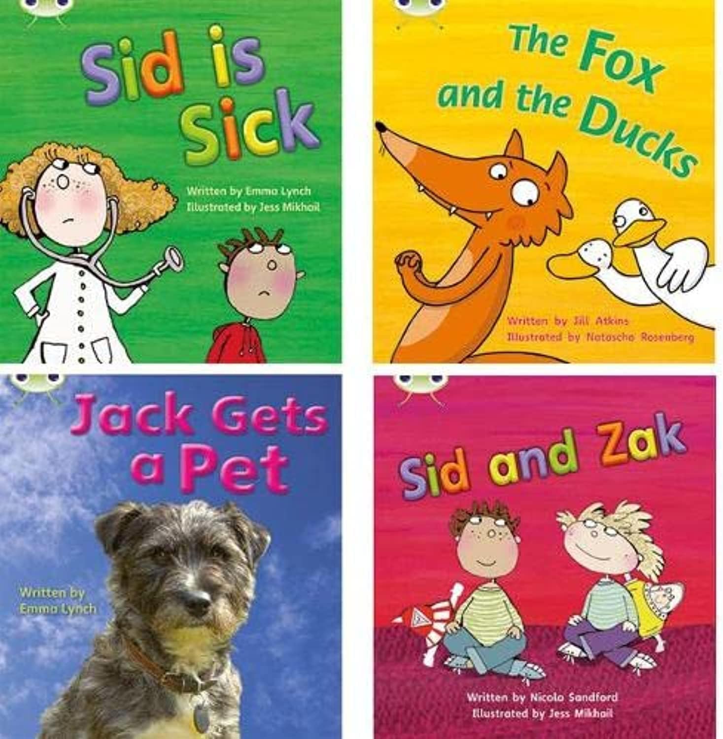 Learn to Read at Home with Phonics Bug: Pack 3 (Pack of 4 reading books with 3 fiction and 1 non-fiction)