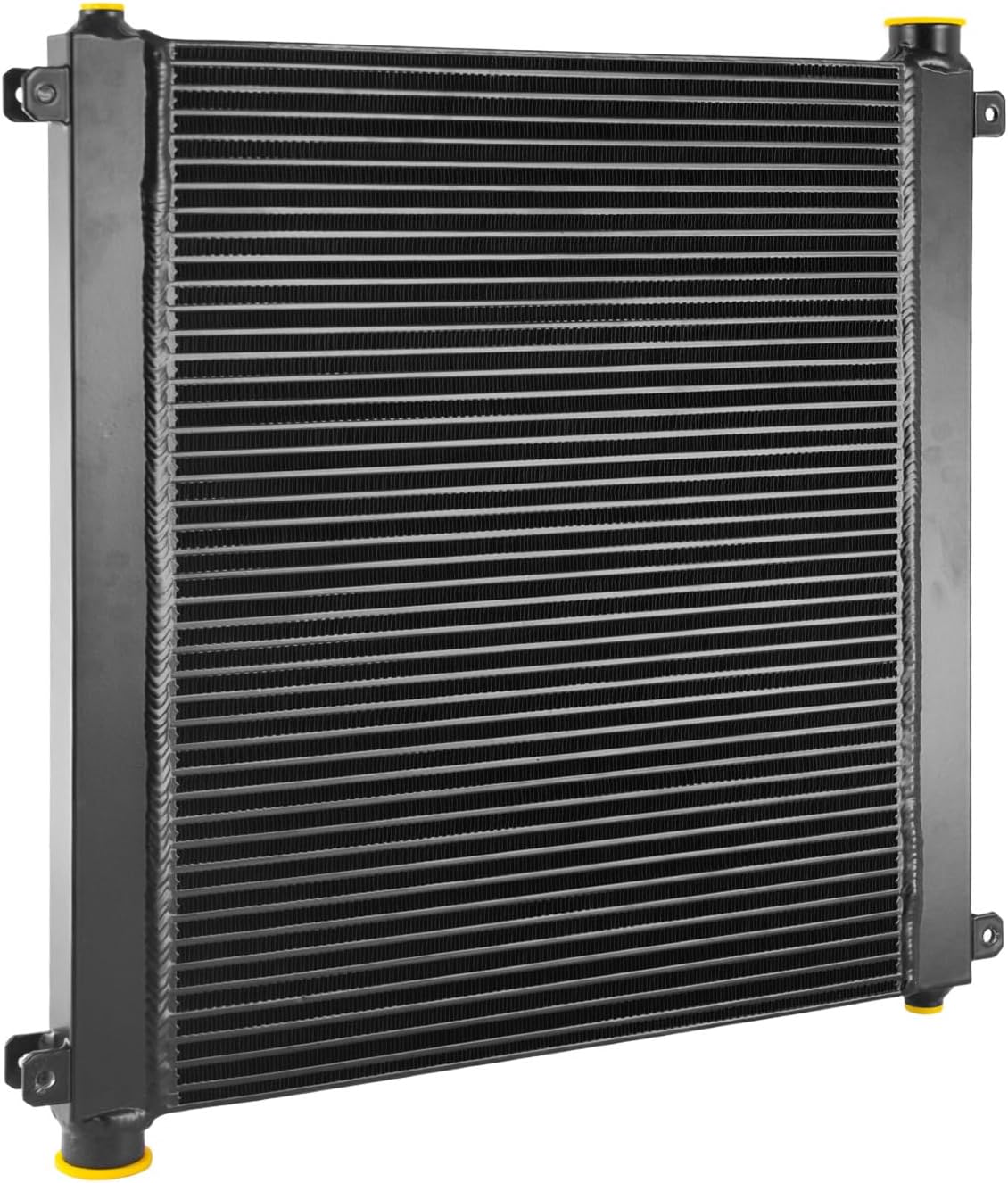 Aluminum Bar&Plate Air Compressor Belt Guard Cooler 19.68"W x 24"H Core Air Compressor Belt Guard Cooler Oil Cooler