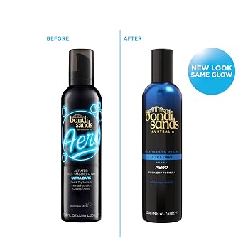 Bondi Sands Aero Self Tanning Foam | Lightweight + Fast-Drying Aerosol Formula Gives Skin a Hydrated, Long-Lasting Bronzed Glow | 7.61 Oz/225 mL