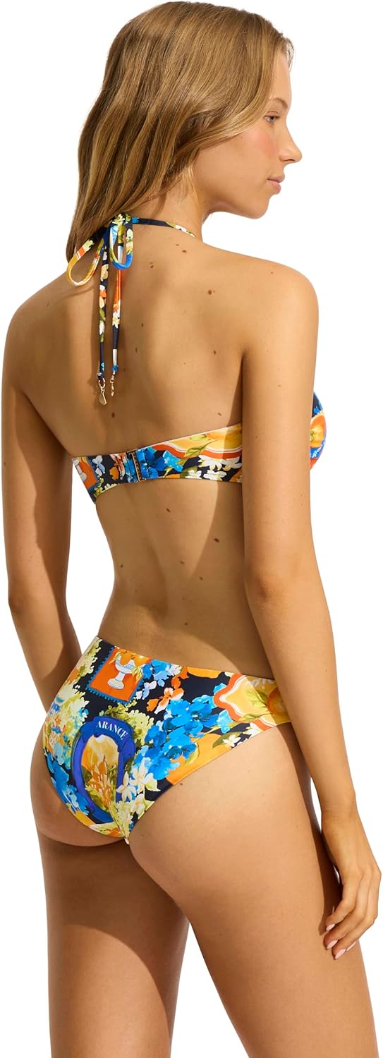 Seafolly Women's Standard Hipster Full Coverage Bikini Bottom Swimsuit - Image 4