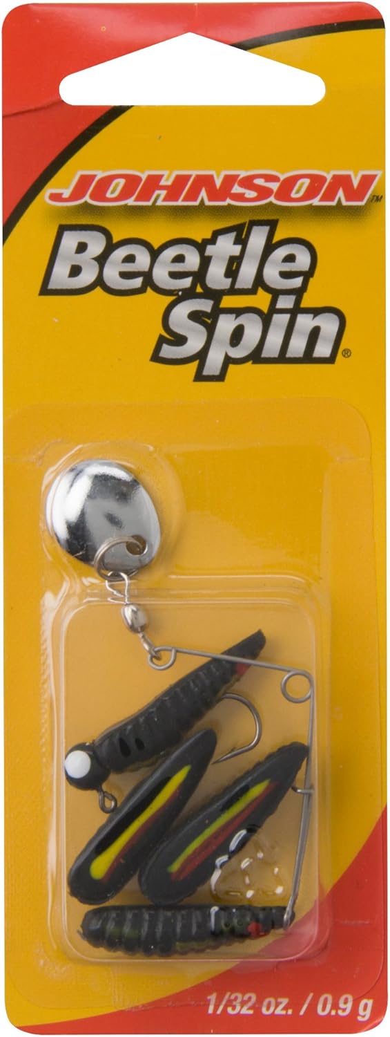 Johnson™ Beetle Spin® Nickel Blade Fishing Spinners And