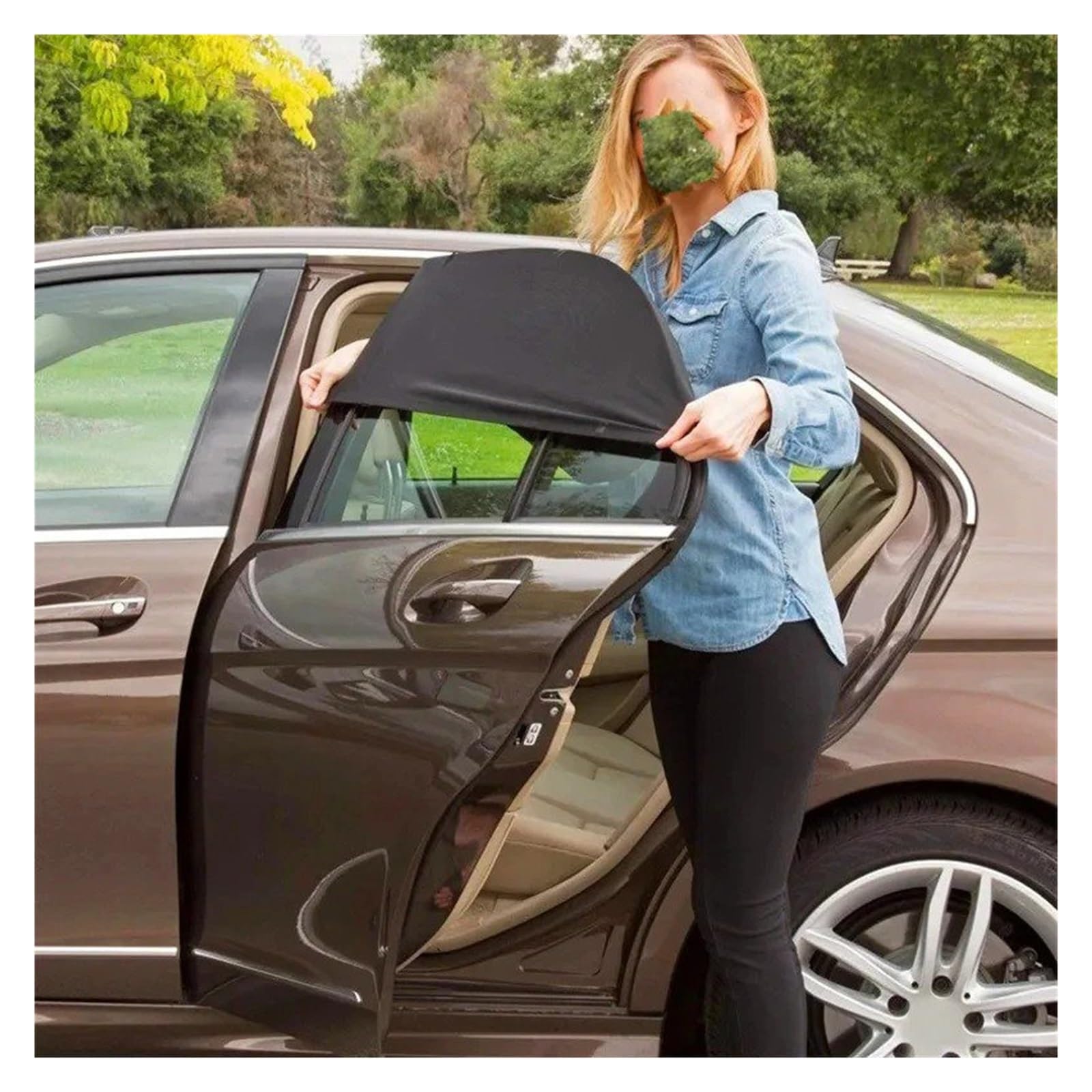 Películas Protectoras para Ventanas Accesorios De Estilo Parasol para Coche