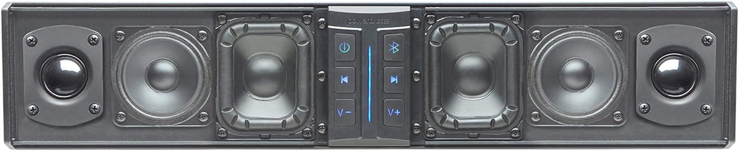 Internal view of PowerBass XL-650 Soundbar speakers