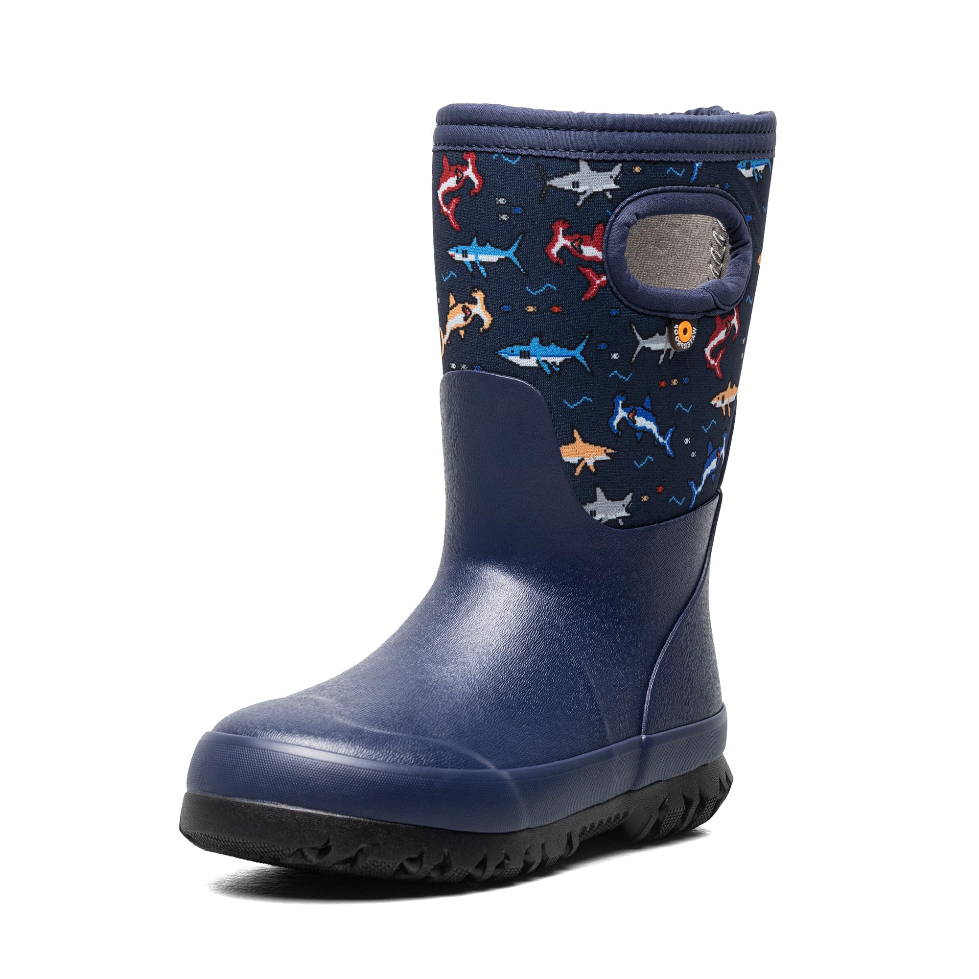 BOGS Grasp Kids Waterproof Rain Boots, Insulated Winter Snow Boots