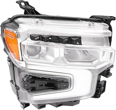 LED Headlamp Assembly Compatible with 2022-2024Chevy Silverado 1500 LTZ/High Country,Front Head Light Headlamp Replacement Right Passenger Side Right Headlight