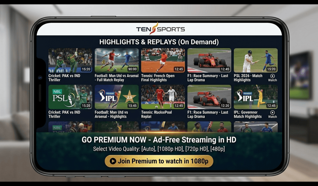 Ten Sports Live TV: HD Cricket &amp; Sports Channel Live Streaming - App on ...