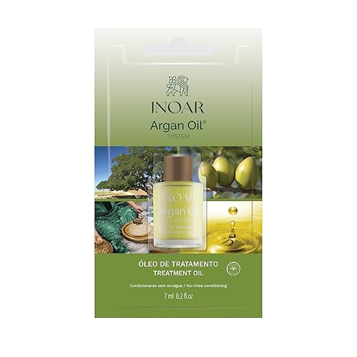 Inoar Óleo de Argan Blister – Ação Antioxidante, Hidratação, Brilho e Finalização com Redução de Frizz - 7ml