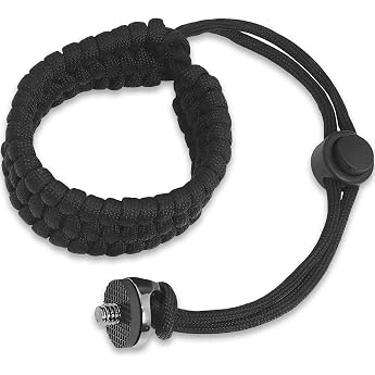 Camera Wrist Strap with 1/4 Inch D-Ring Screw Adjustable Wrist Strap for Action Cameras Camera Strap for DJI Osmo Pocket 3 Grip Insta 360 X5/X4/X3 Osmo Mobile 7P/7/6/SE