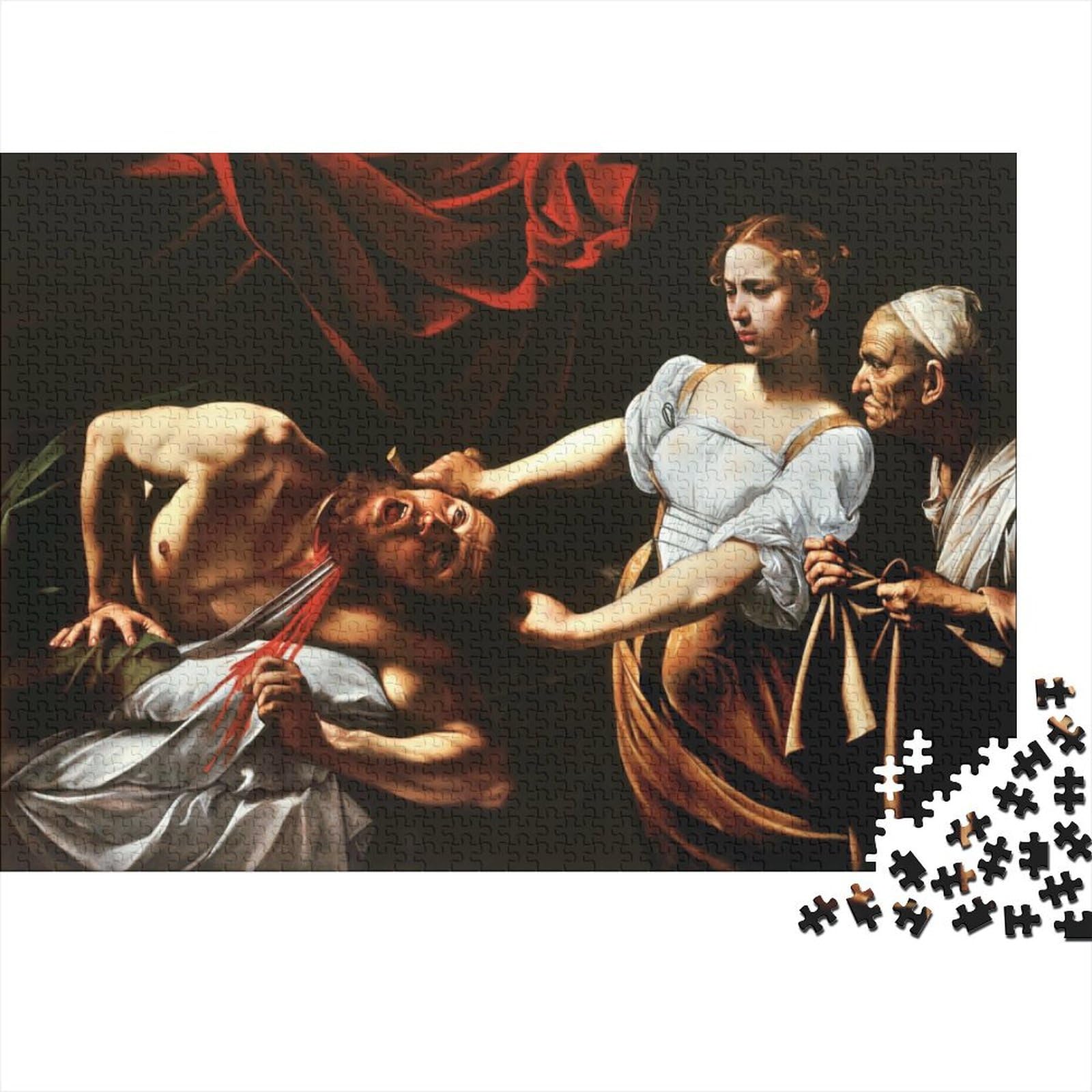 Caravaggio Jigsaw Puzzle, Oil Painting Puzzles 1000 Piece Jigsaws for Adults, Fine Art Puzzle Adult, Difficult And Challenge, Museum Wooden Puzzles — image 1