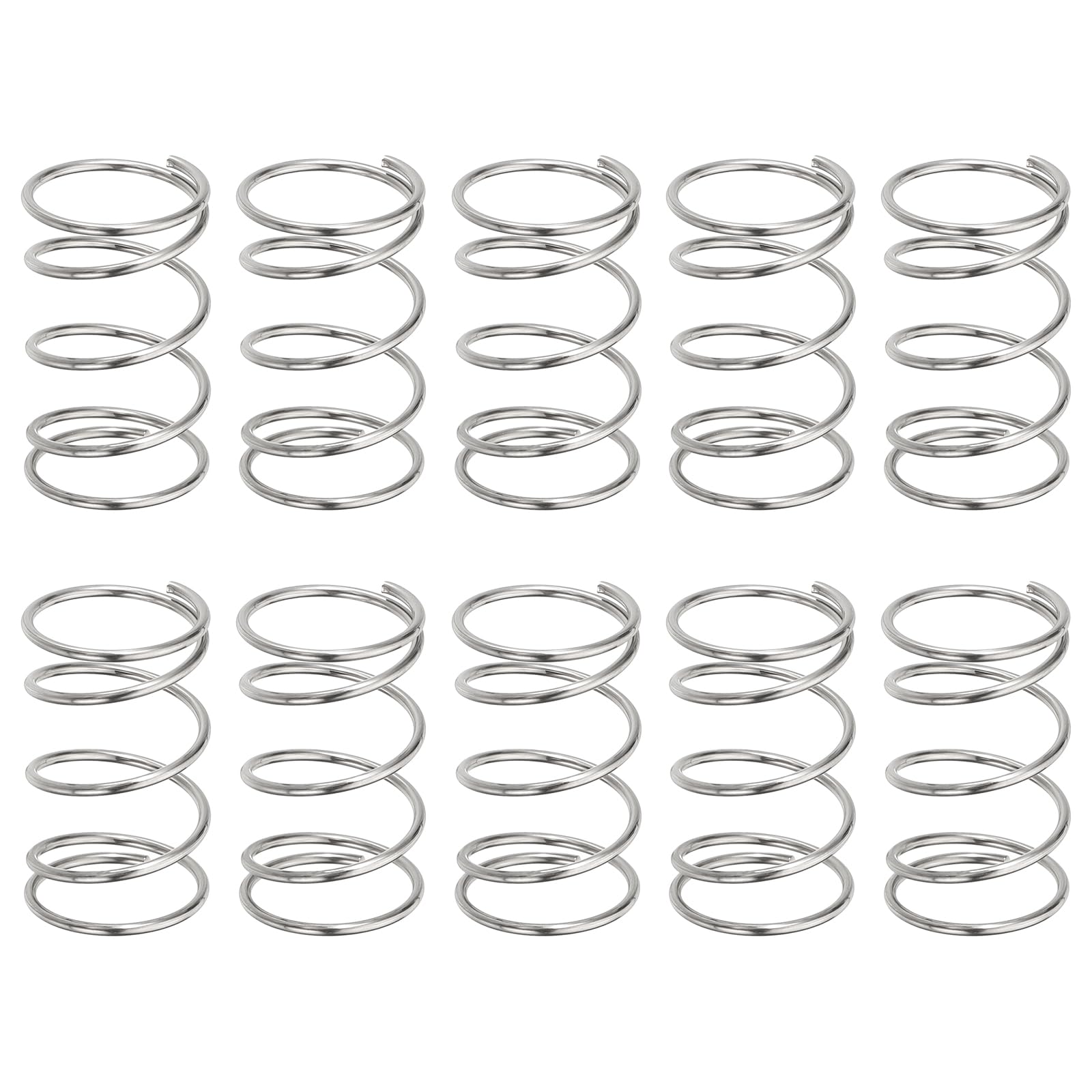 uxcell 10Pcs Compression Spring 0.8mm Wire Diameter x 10mm OD x 20mm Long — Amazon image 23