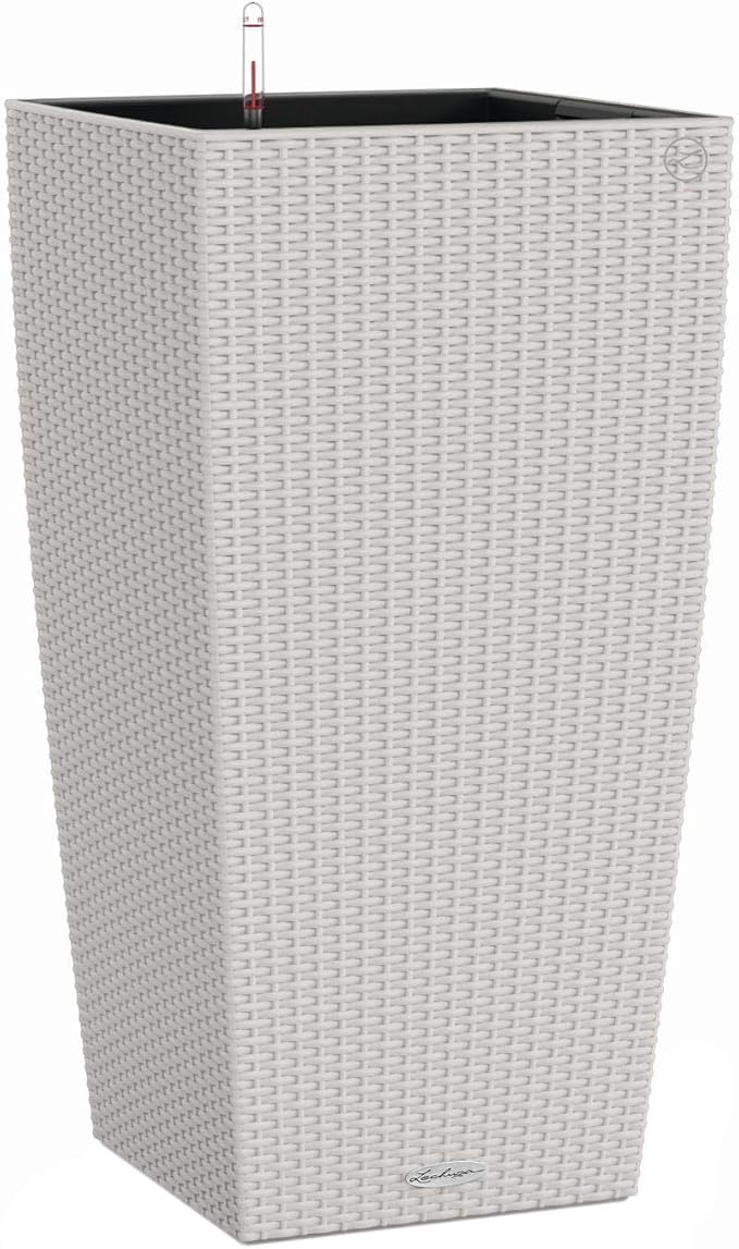 Lechuza 15267 Cubico Cottage 40 SelfWatering Planter for