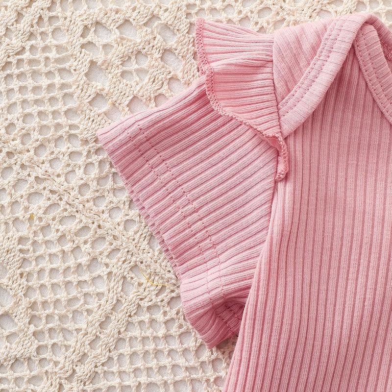 Baby Girl Clothes Summer Outfits Toddler Short Set Infant Gifts Newborn Pink Ice Cream Overall Shorts