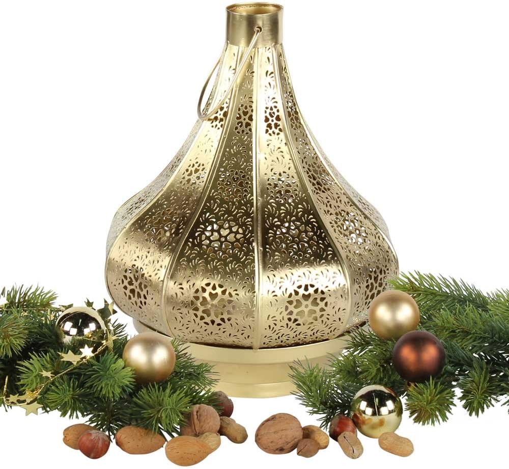 albena shop 71-5240 Jadoo oriental lantern 30cm metal gold