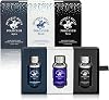 Beverly Hills Polo Club Set de Regalo Eau de Toilette para Hombre – Colección deslizante de 3 piezas (Aqua, Blue y Sexy) – Trío de fragancias EDT de larga duración para hombre – Botellas compactas ideales para viaje – 3 x 1 oz / 30 ml 1
