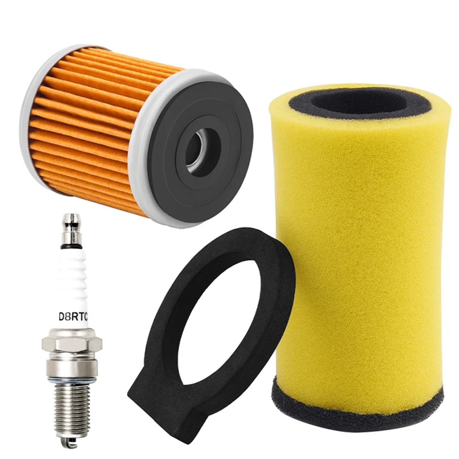 Motorrad Luftfilter & Ölfilter & Zündkerze Kit for Yamaha YFM350 Big Bear 350 YFM400FW Kodiak 4x4 YFM 400FW FWA Moto 4