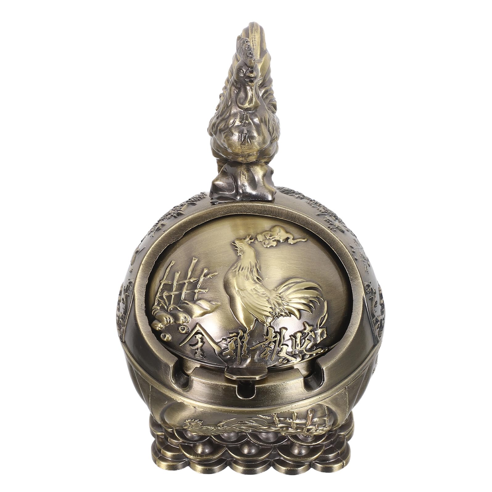 Cendrier décoratif vintage pour amateurs de cigares et fumeurs