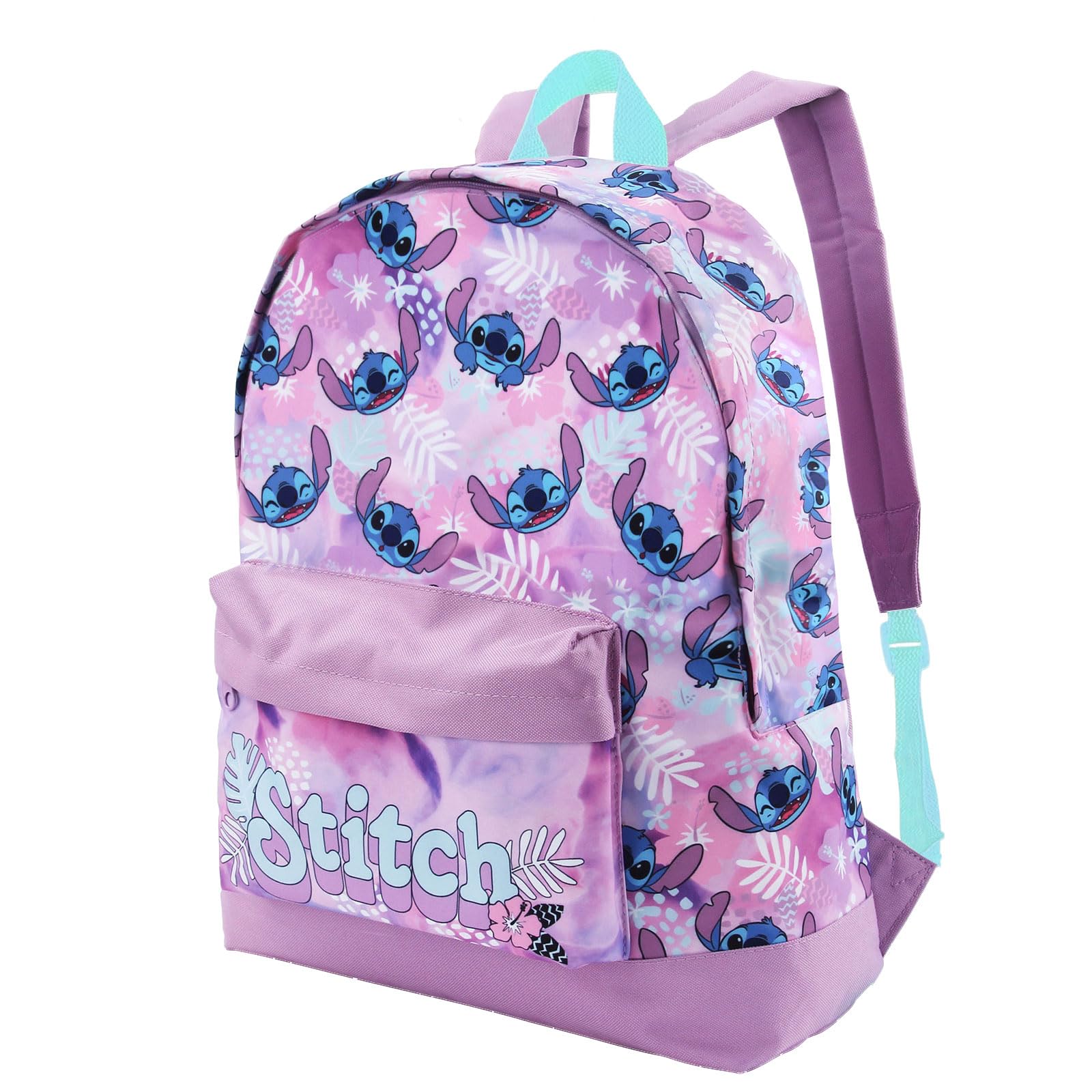 DiscoballKids Stitch School Bags for Girls Boys, Toddler Disney Stitch Backpack for Nursery Primary School Children's Cartoon Rucksacks for Travel, Stitch Stuff Gifts for Girls Boys