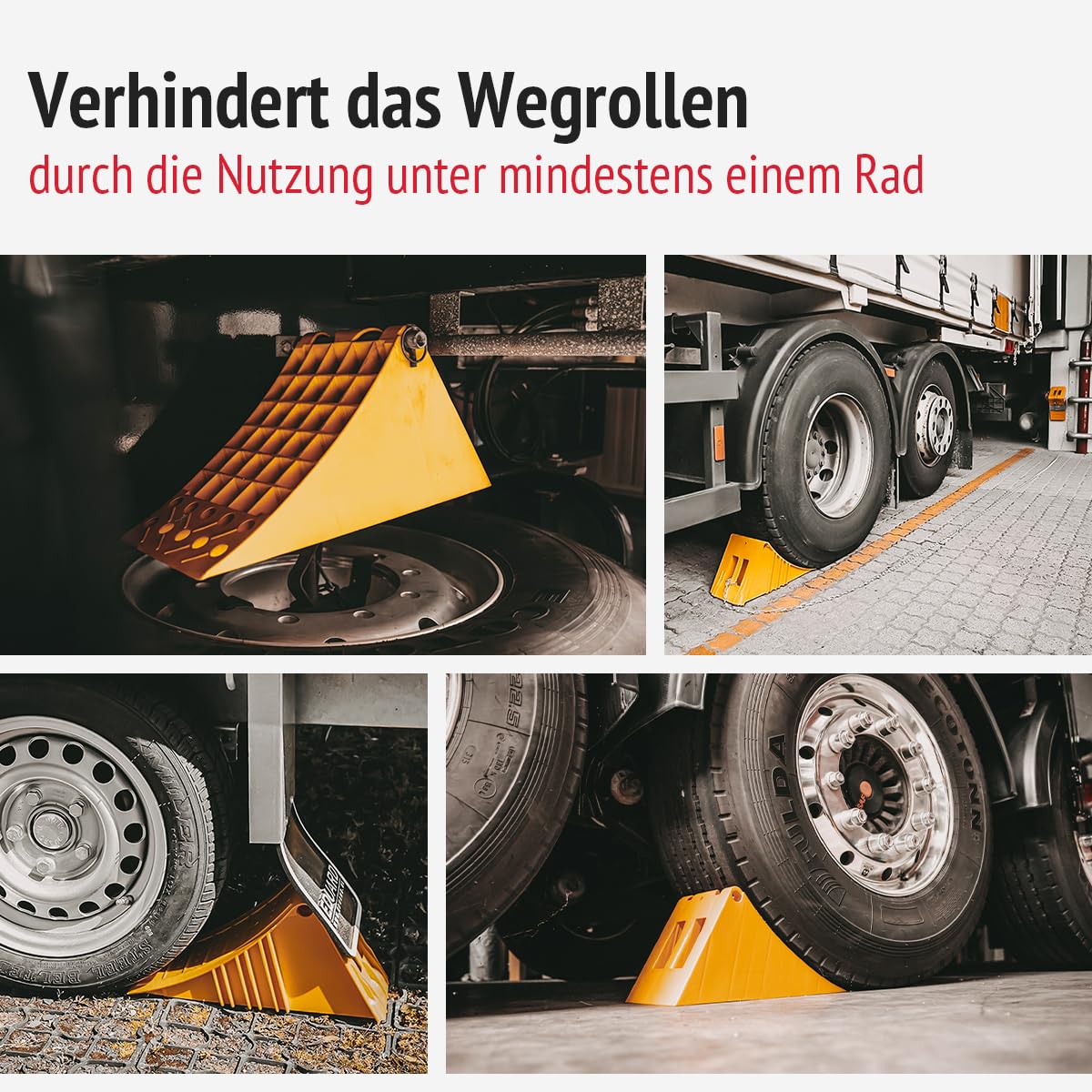 ALKO AL-KO Unterlegkeil Hemmschuh UK 53 UK53 DIN 76051-53 Verzinkt Mit