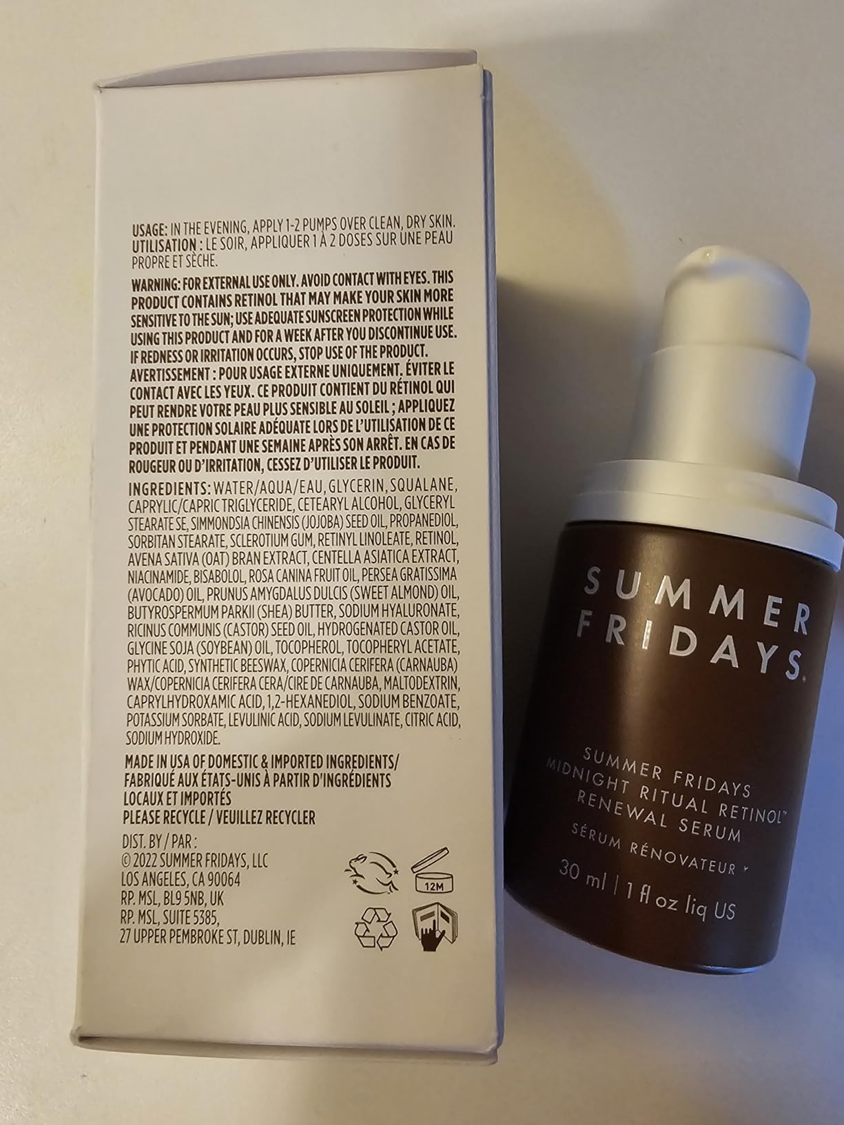 Midnight Ritual Retinol Renewal Serum photo review