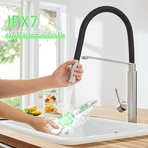 Miniatura 5 de Bidé portátil  Mini pulverizador de bidé de mano recargable eléctrico con bolsa de viaje y cable USB para limpieza personal  Mujeres y hombres