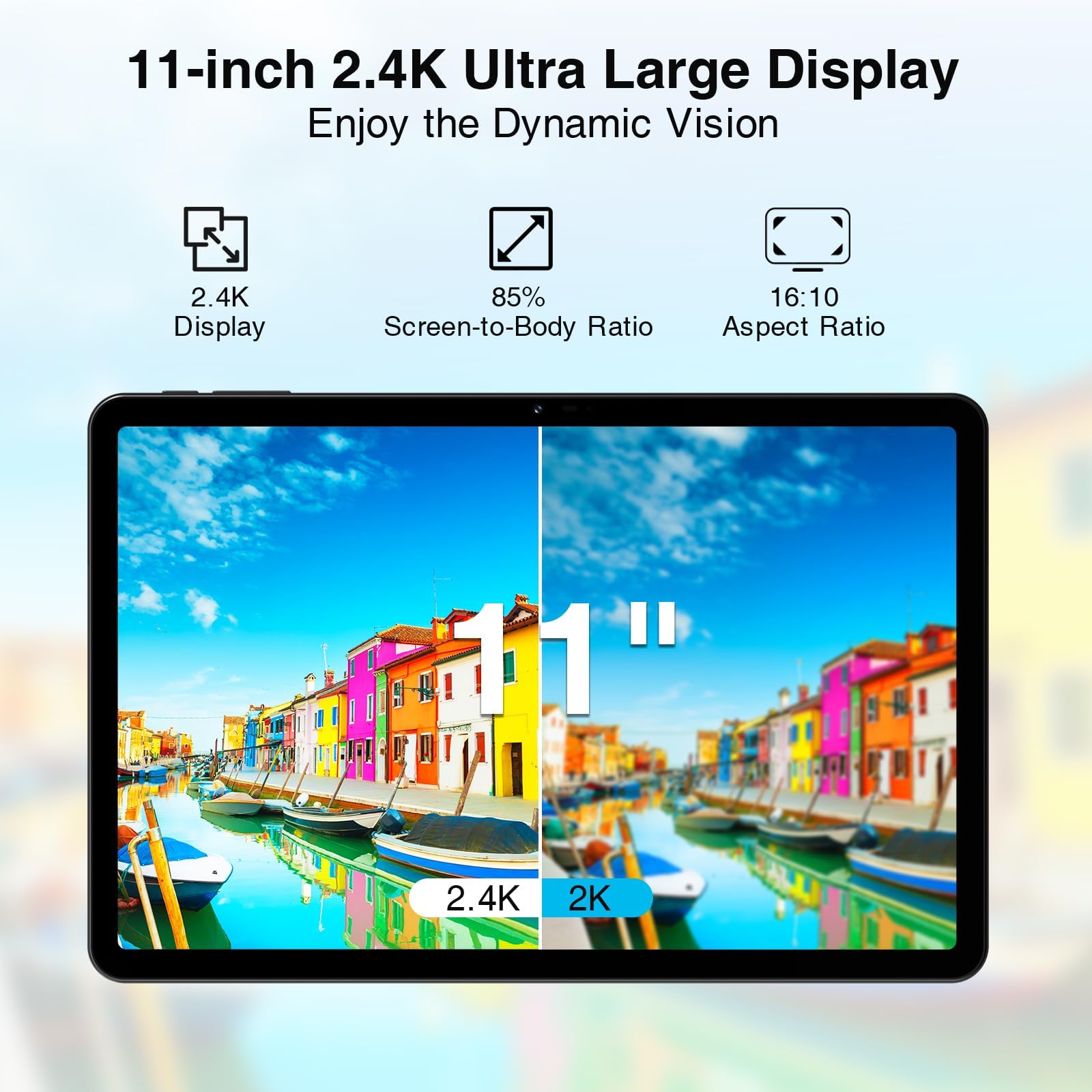 DOOGEE T30SE Android 14 Tablet 11 Pollici, 9GB RAM + 128GB ROM(TF 1TB) 2.4K Tablet PC, 8580mAh 4G LTE +5G WiFi Tablet con Sim, TÜV SÜD 13MP+5MP Octa-Core, OTG Widevine L1 Grigi