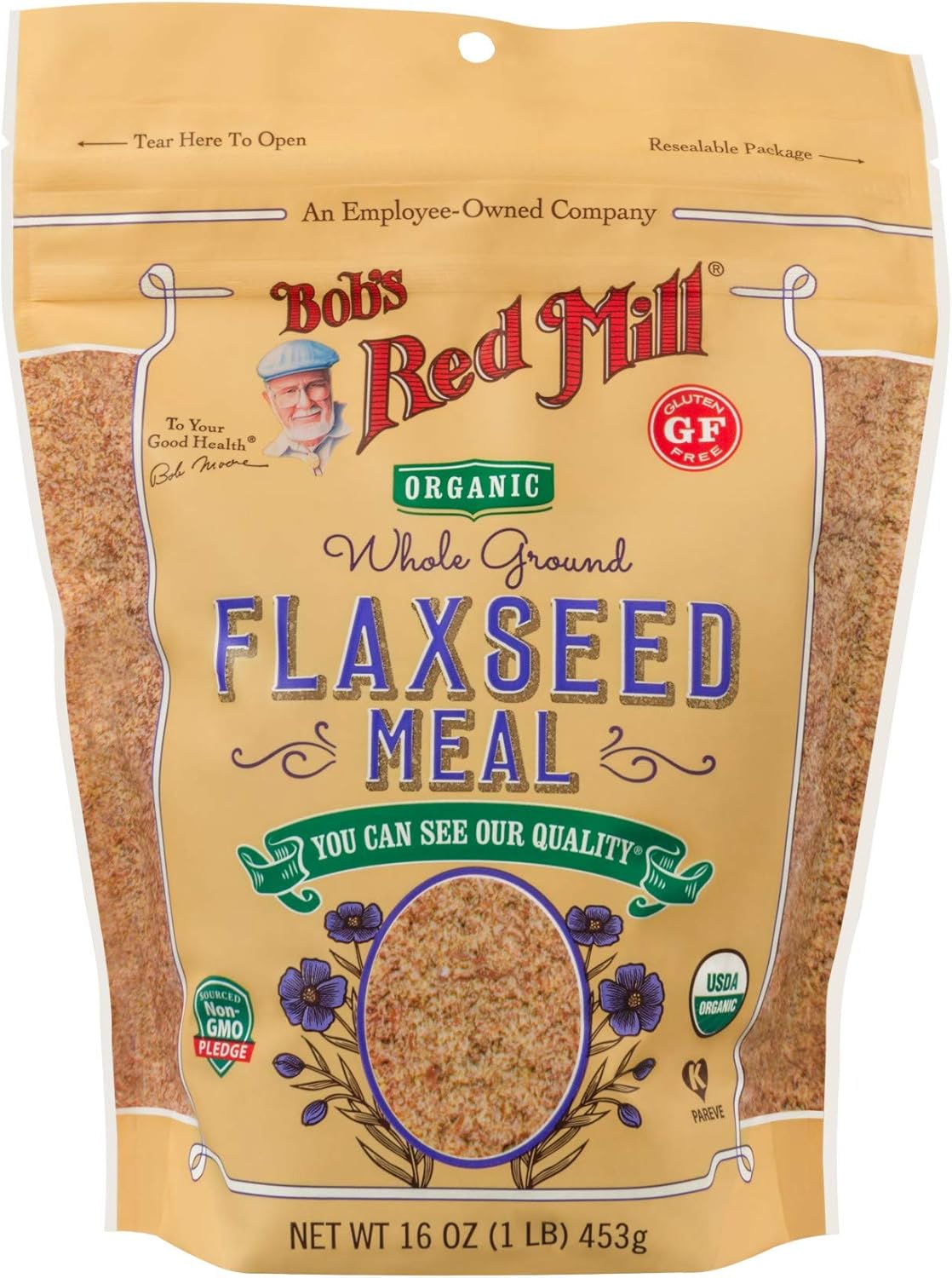Bob's Red Mill Bob's Red Mill Organic/Gluten Free Flaxseed Meal 453 g