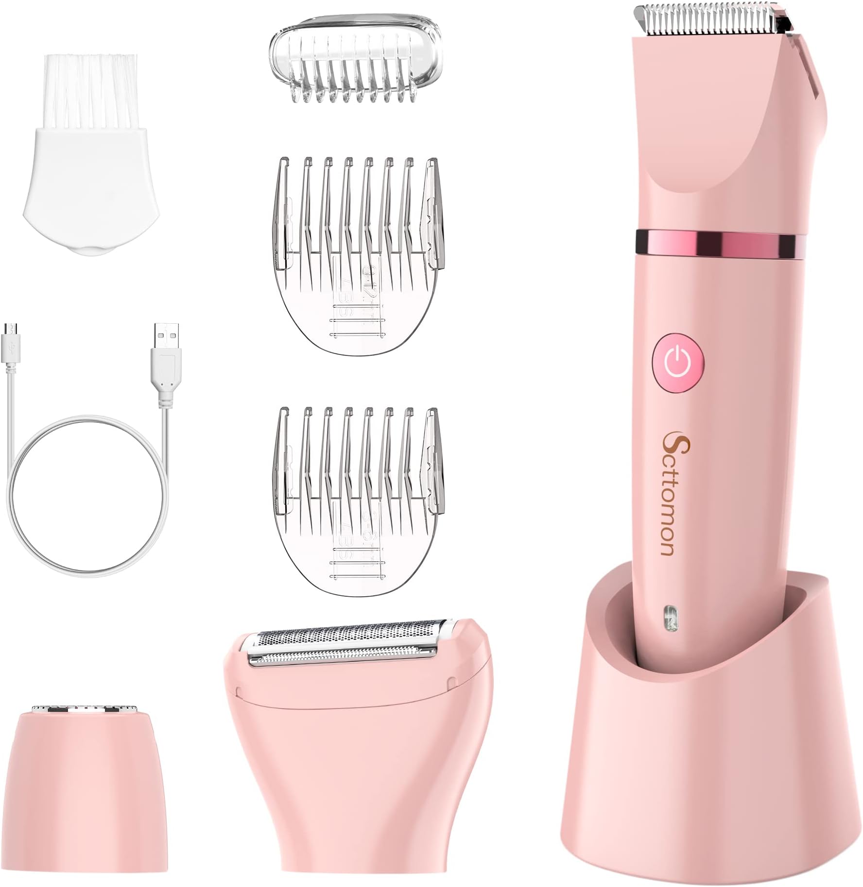 Electric Lady Shaver For Women Wet & Dry 5 In 1 Bikini - View #14