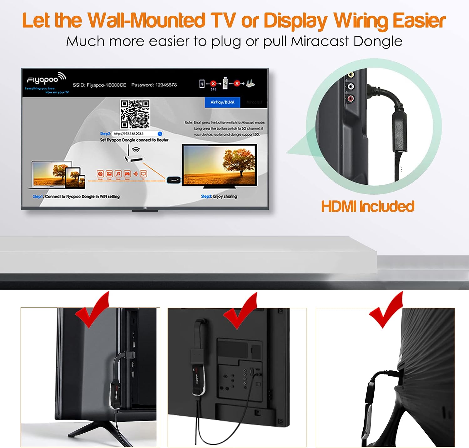 Same screen and extended screen projection modes