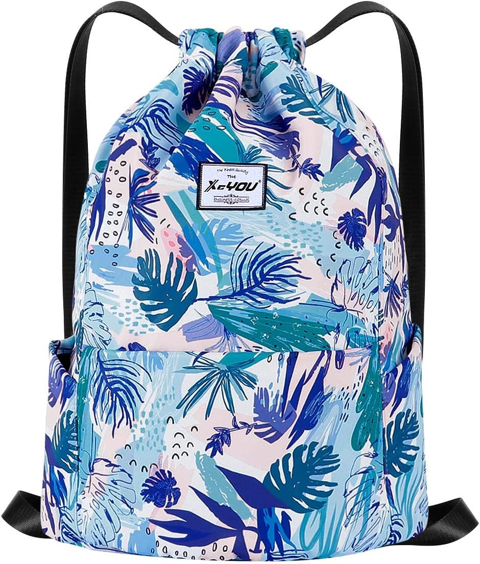 XEYOU Drawstring Sports Backpack Lightweight Gym Yoga Sackpack Shoulder Rucksack Casual Outdoor Daypack for Women and Men | Lightweight, Gym, Yoga, Casual, Outdoor