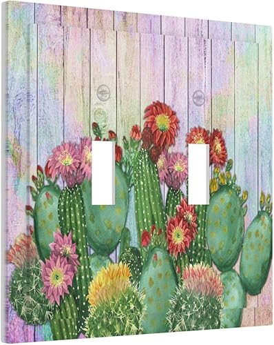 Vista 1062 de Cubiertas decorativas de salida de estrella de mar playera, tablero de madera azul de concha de mar de 1 banda, decoración individual GFCI, placa