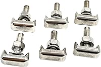 Vista 2 de 6 piezas de terminal de batería T perno, extensor de cable de batería de coche, kit de perno en T, repuesto número de pieza # 19116852