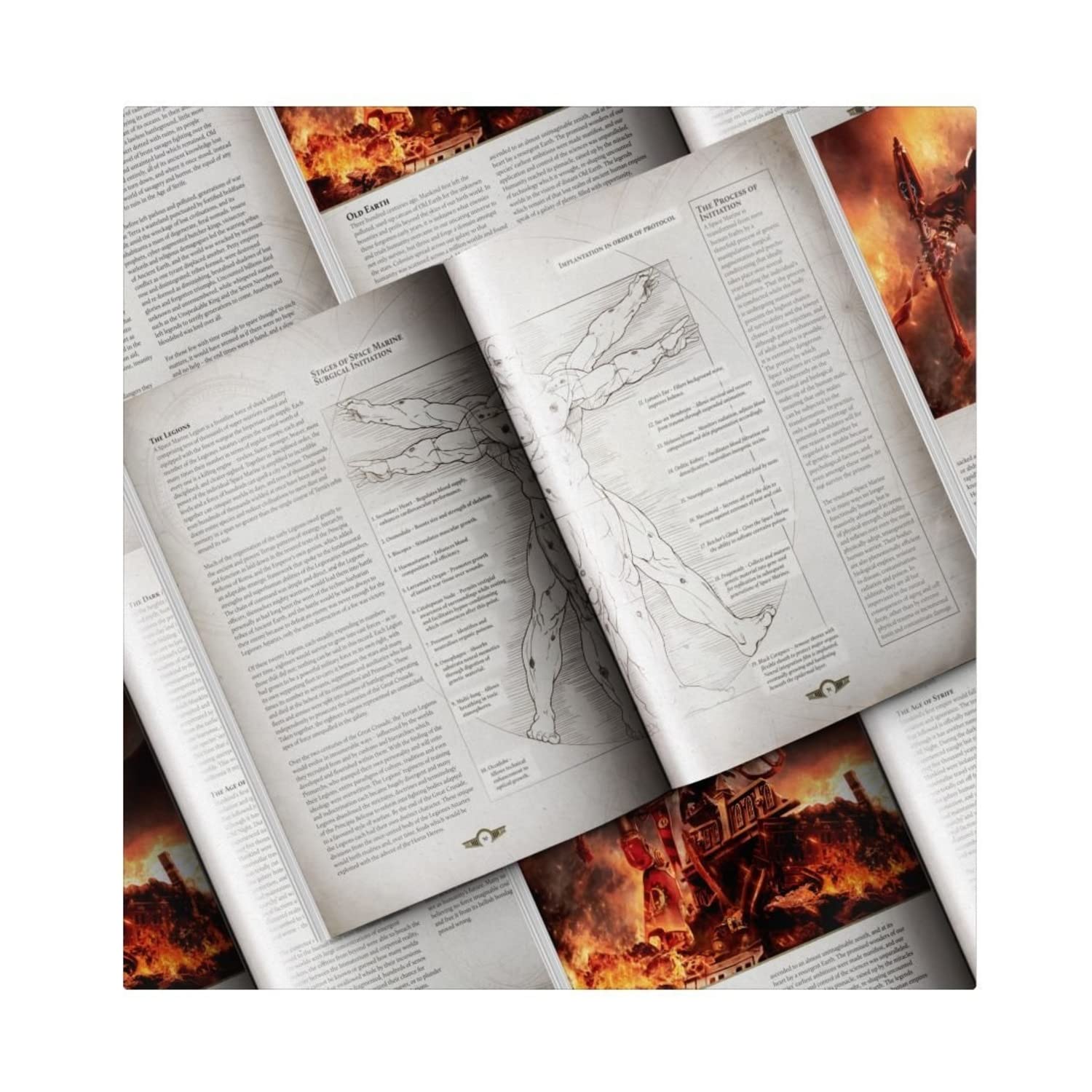Games Workshop - Warhammer - Horus Heresy: Age of Darkness Rulebook, Schwarz, 10 cm x 5 cm x 1.27 cm - Image 2