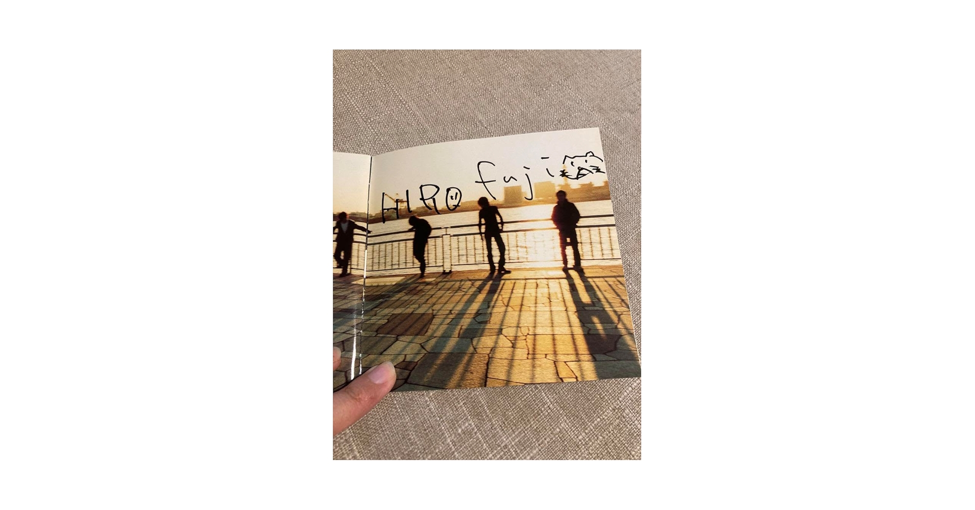 藤原基央　増川弘明　サイン　jupiter BUMP 歌詞カード Amazon.co.jp: 藤原基央 増川弘明 サイン jupiter BUMP 歌詞
