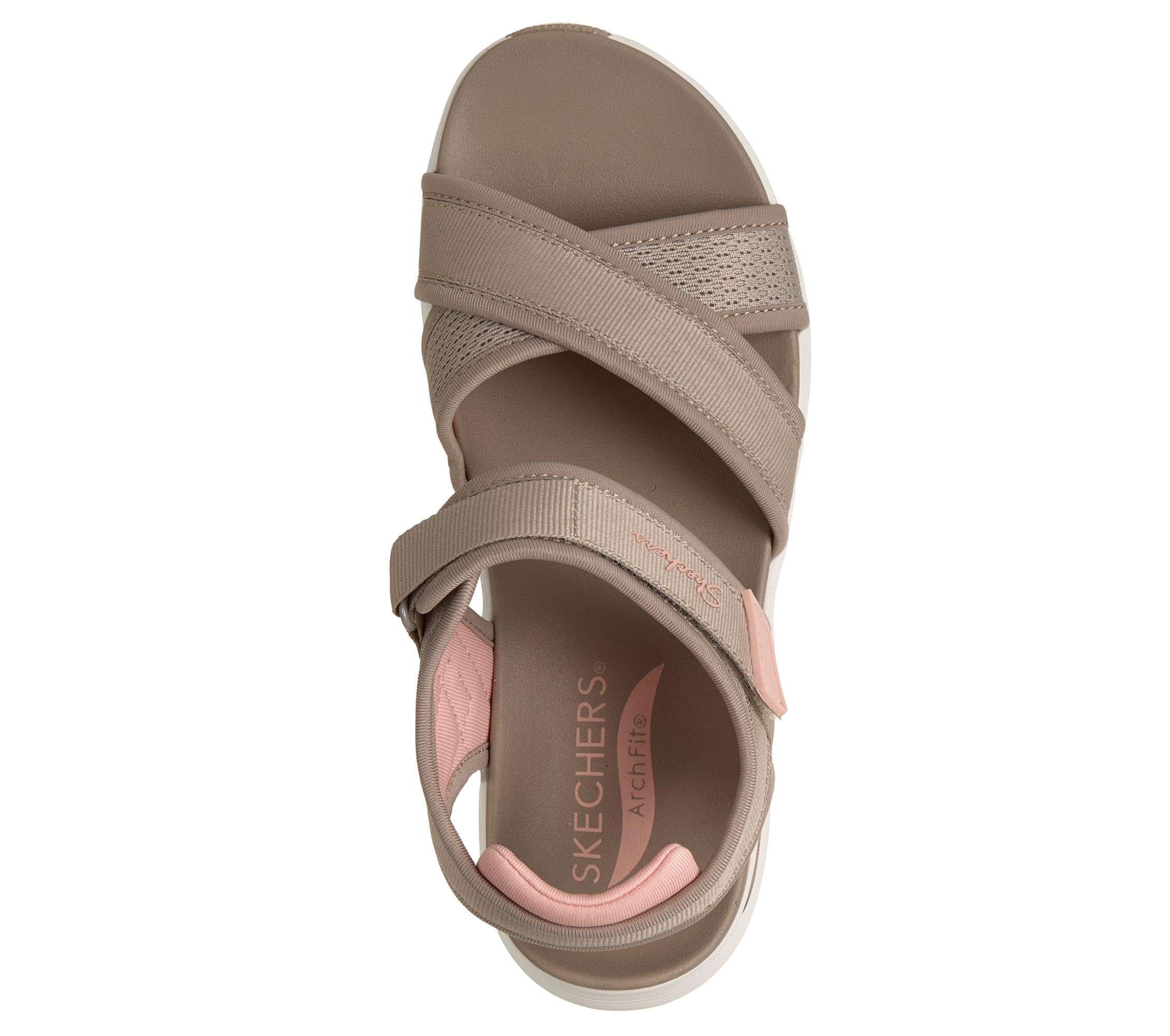 Skechers ARCH FIT 2.0 SANDAL - FEELIN' BRIGHT SANDALIAS DE CUÑA Mujer