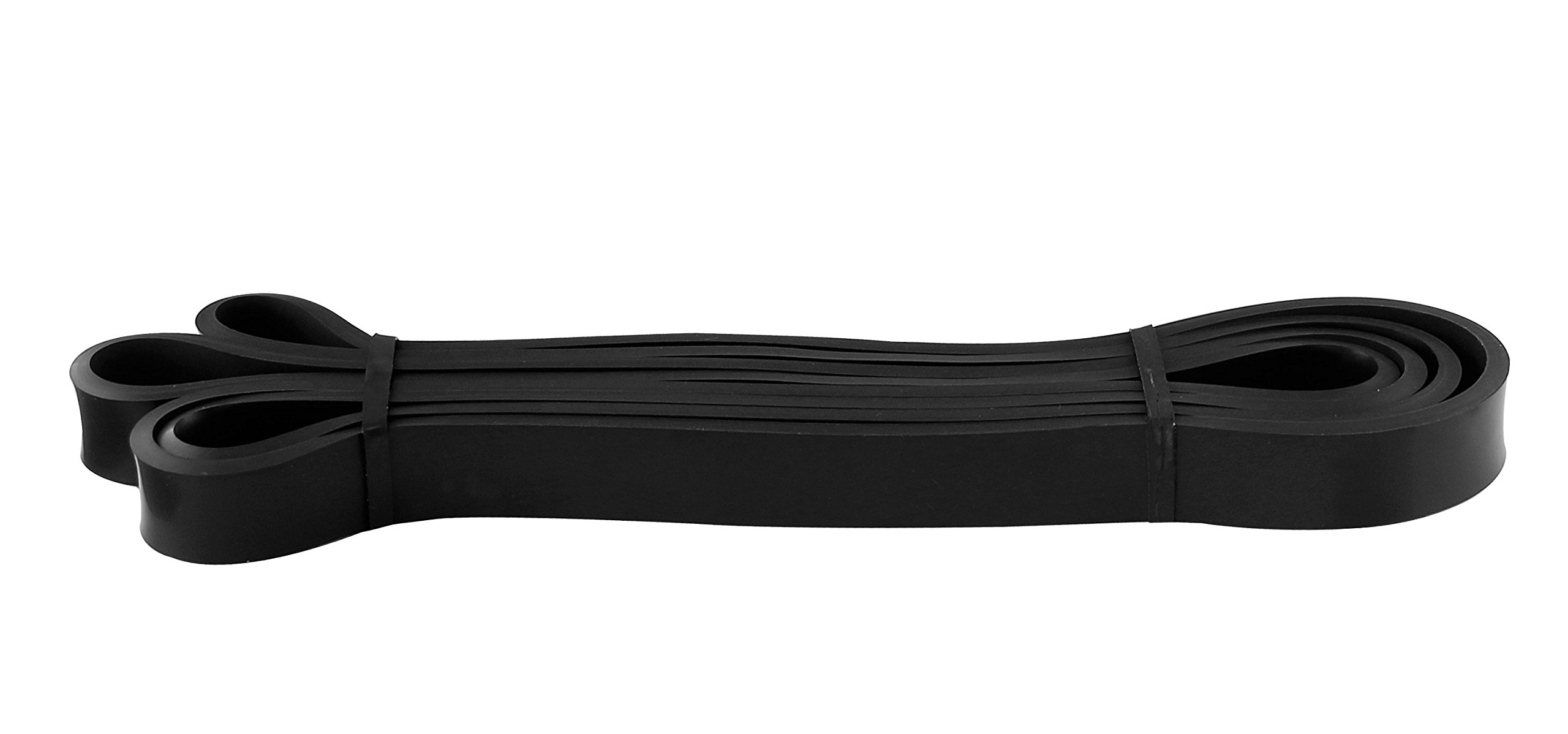 A-TAPE Résistance en Fer Super Loop Bande pour Exercices d'Entraînement, Fitness, Tractions, Gym pour Hommes et Femmes (41 Pouces) (Noir)