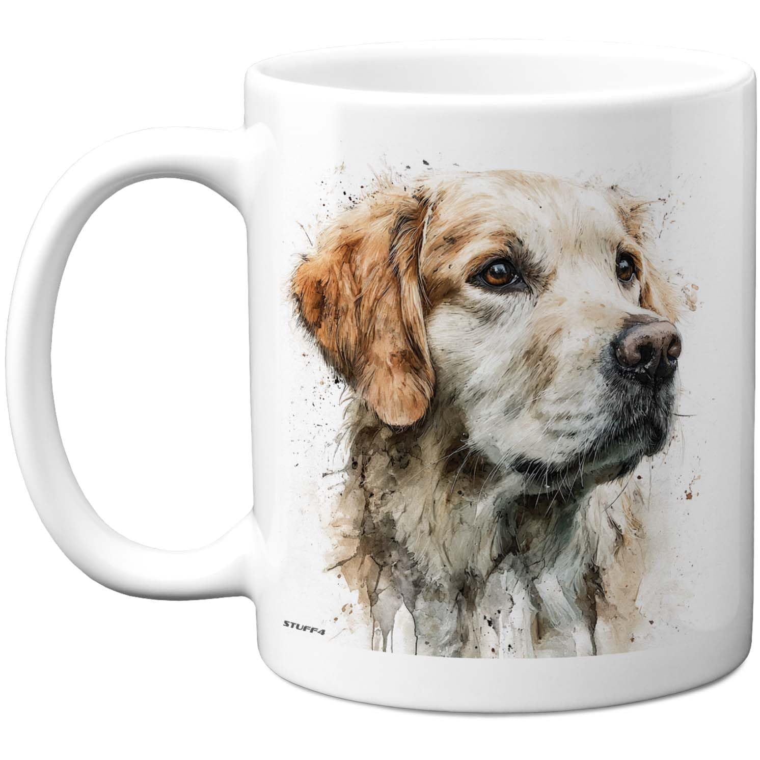 Stuff4 Dog Lover Gifts - Golden Retriever Mug - Novelty Gifts for Friend Family from Relative Friend, Dog Owner Birthday Presents, Fun Bday Presents, 11oz Ceramic Dishwasher Safe Premium Mugs