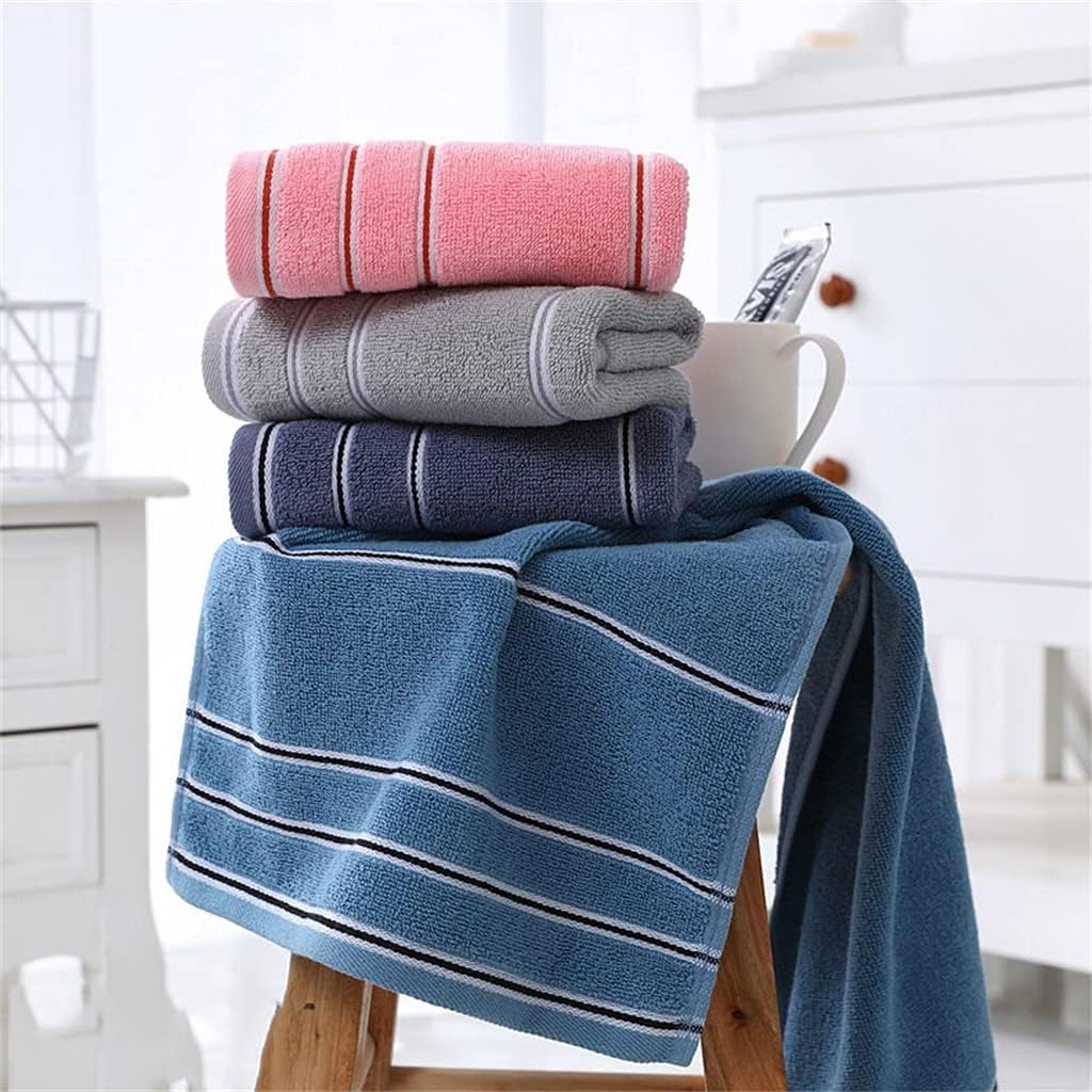 5 Packs of Cotton Couple Towels Absorbent Quick-Drying Soft Extra Large Face Towels for Adults