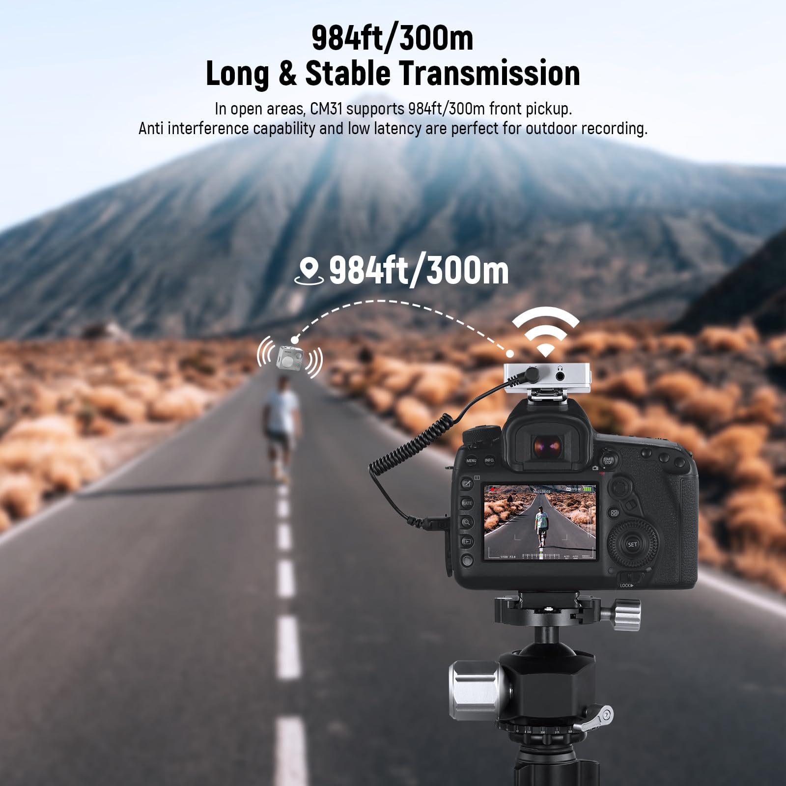 Neewer CM31 Bezprzewodowy mikrofon krawatowy z 8 GB pamięci masowej, zasięg 250 m, zasięg 48 kHz, 24 bit, redukcja szumów, kompatybilny z iPhone'em, iPadem, Androidem, kamerą PC, YouTube/TikTok