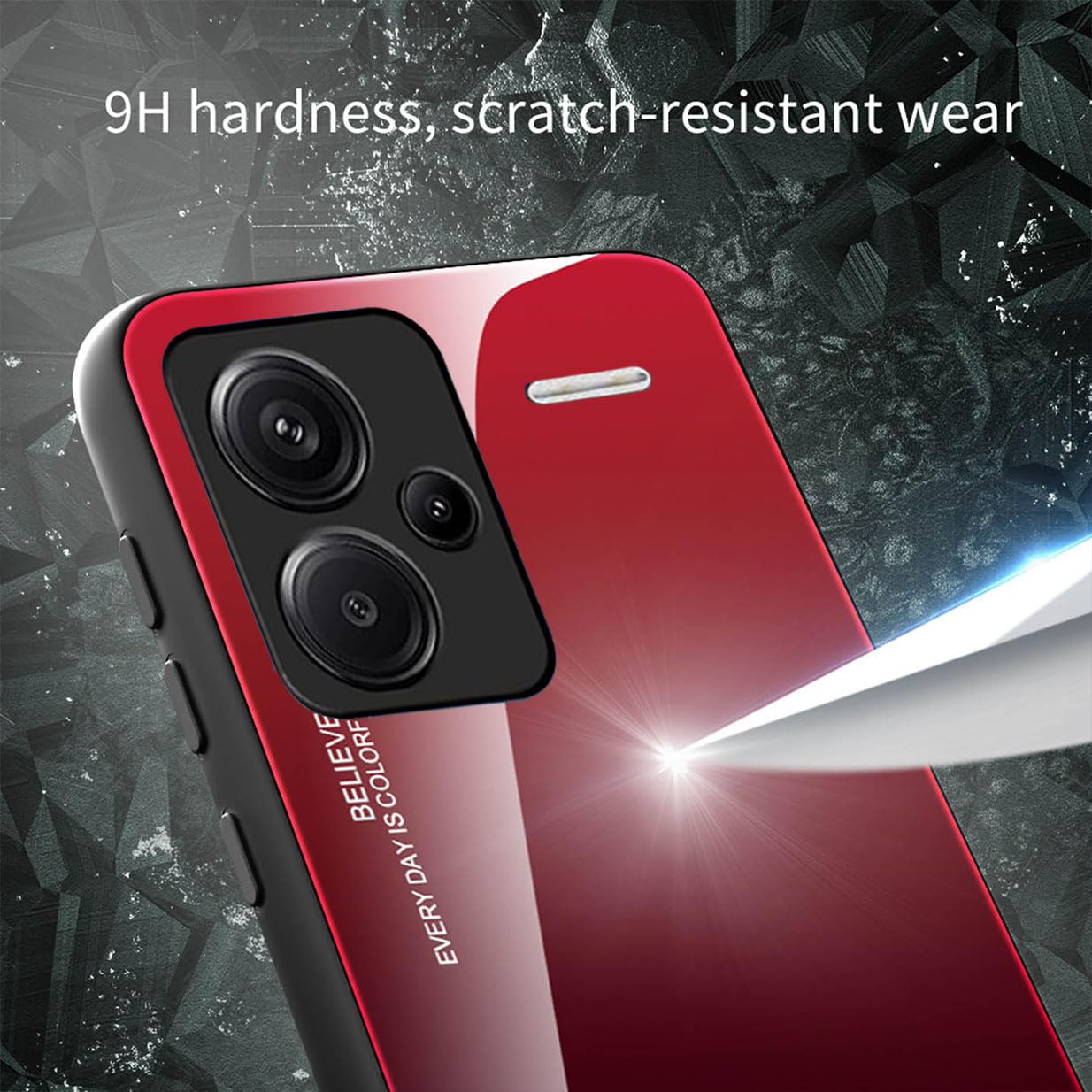 Hülle Für Xiaomi Redmi Note 13 Pro+ 5G – Mit Verschiebbarer Kameraabdeckung & Magnetständer, Stoßfest