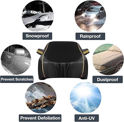 Miniatura 2 de Car Cover for Dacia Sandero Stepway(2013-2023),Outdoor Dust Windproof Covers,Custom Oxford Cloth Car Tarpaulin Rain Sun UV Protection,Anti-Scratch