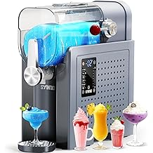 SYINTAO 2-in-1 Slushie &amp; Soft Serve Ice Cream Maker, 96oz Vessel No-Ice-Needed Frozen Drink Machine with LED Display, 6 Preset Modes, Auto-Clean &amp; Delay Timer &ndash; Gift for Family