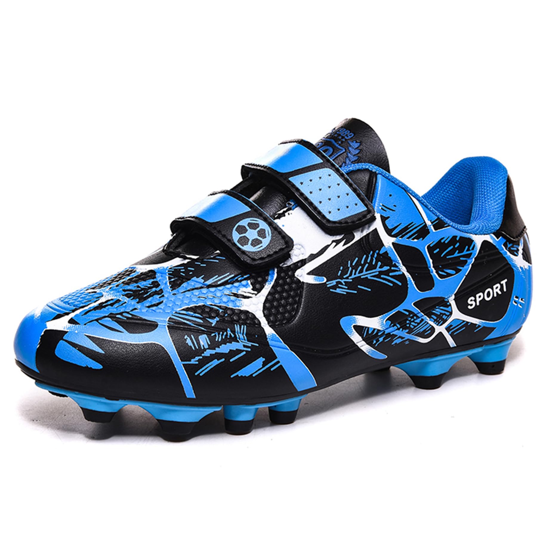 BAODLE Scarpe da Calcio Ragazzi FG/AG Professionale All'aperto Calcio da Scarpe Ragazzo TF Allenamento Bambini Teenage Spike