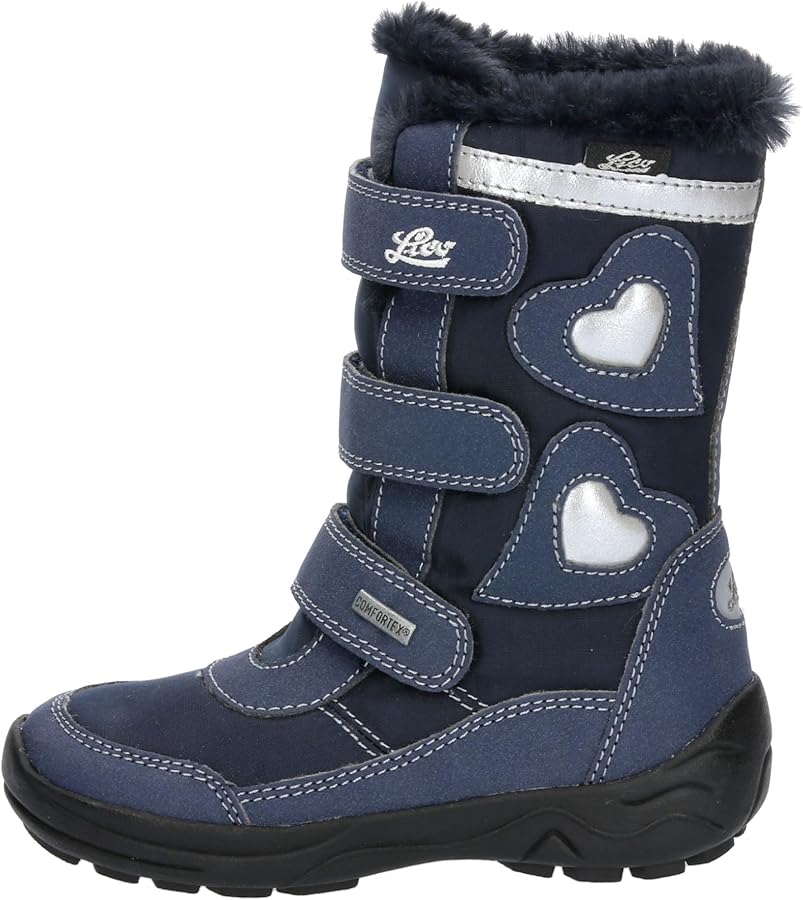 Zapatos Niño Lico Ingra V, Botas Para Nieve, Azul Marino, 25 EU Zapatillas Deportivas Niña